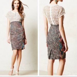 Anthropologie Byron Lars Lace Study Dress Size 4